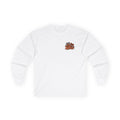 Halloween Game Day Long Sleeve Tee — Retro Haunted Tailgate Design