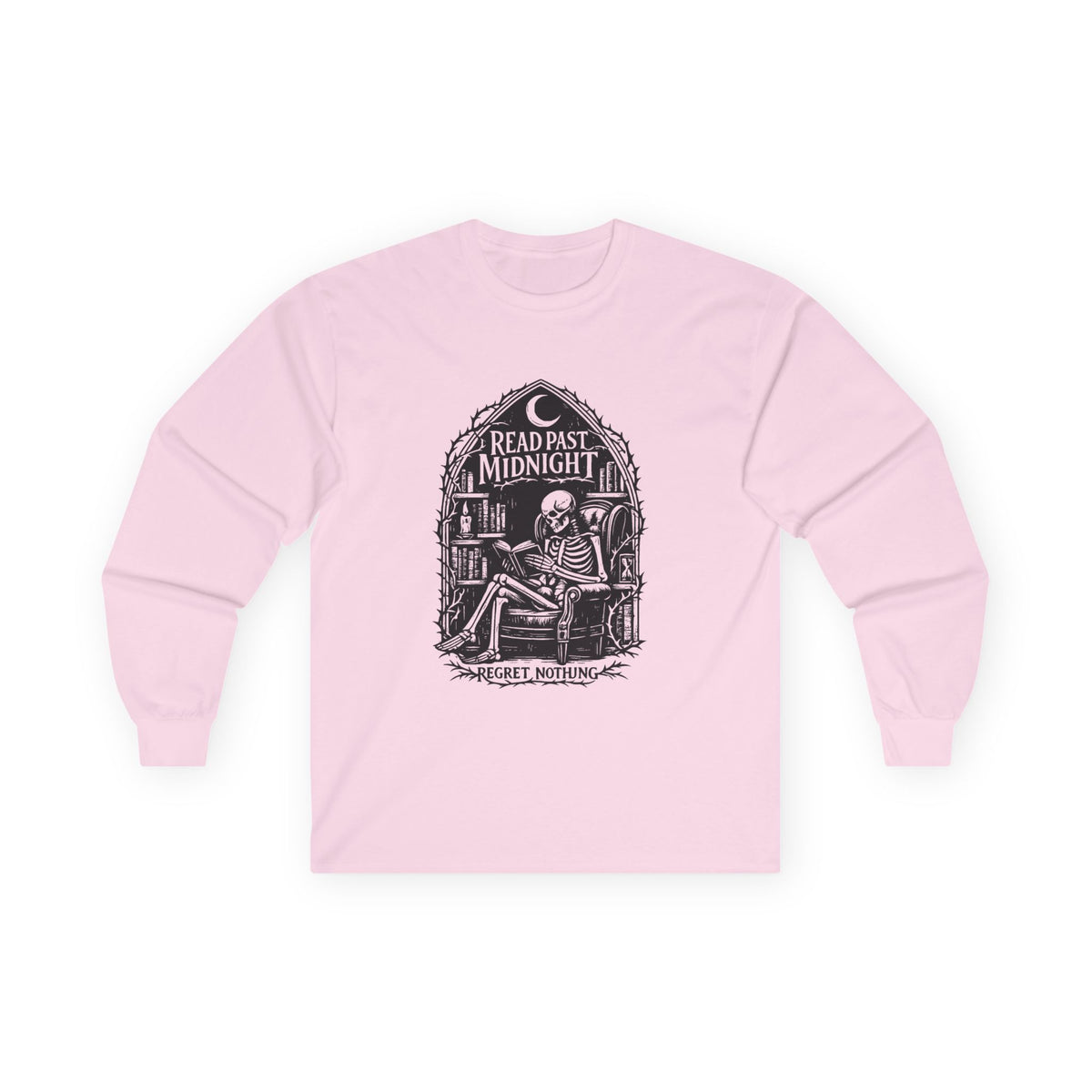 Read Past Midnight Long Sleeve Tee