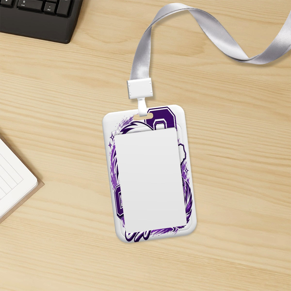Canyon Eagles  Spirit Double-Sided ID Badge Holder