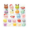 Christmas Advent Calendar Squishy Toy Set