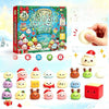 Christmas Advent Calendar Squishy Toy Set