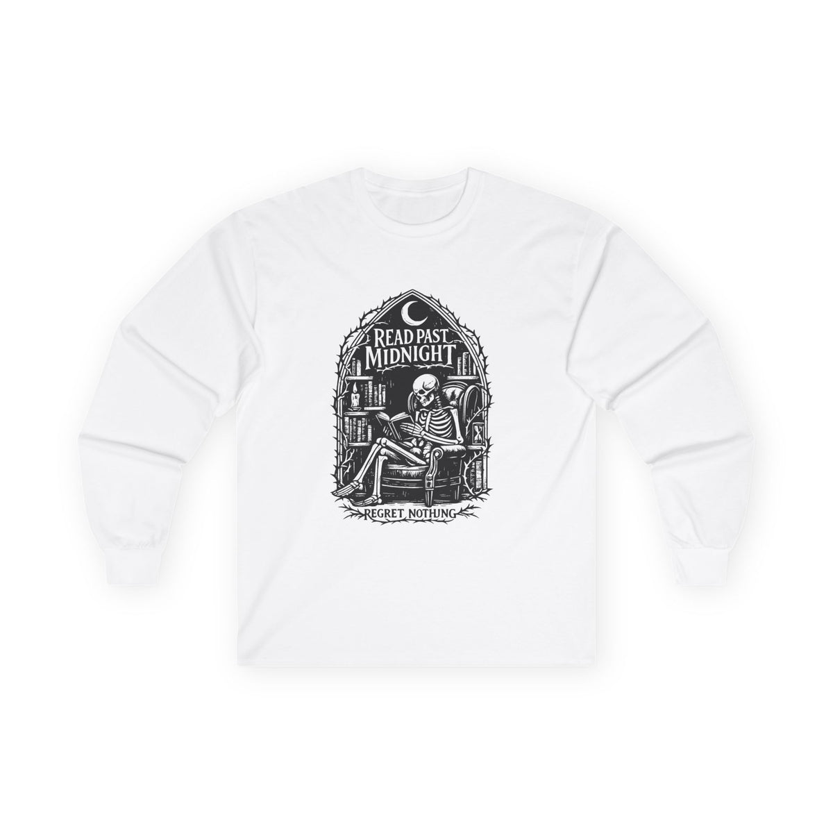 Read Past Midnight Long Sleeve Tee