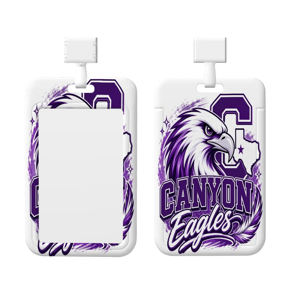Canyon Eagles Spirit Double-Sided ID Badge Holder