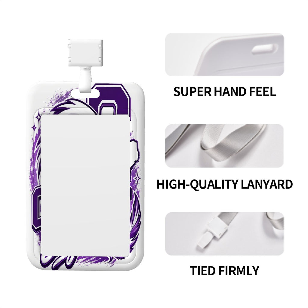 Canyon Eagles  Spirit Double-Sided ID Badge Holder